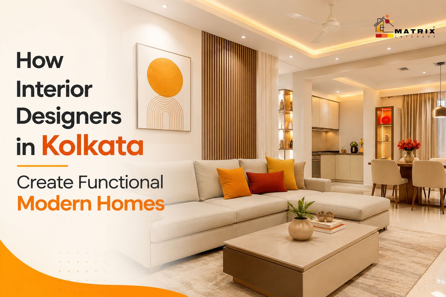 How Interior Designers in Kolkata Create Functional Modern Homes